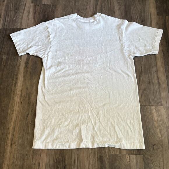 Vintage Clue Movie Promo T-Shirt Men's Size M/L 1990s Miss Scarlett White - Picture 5 of 5